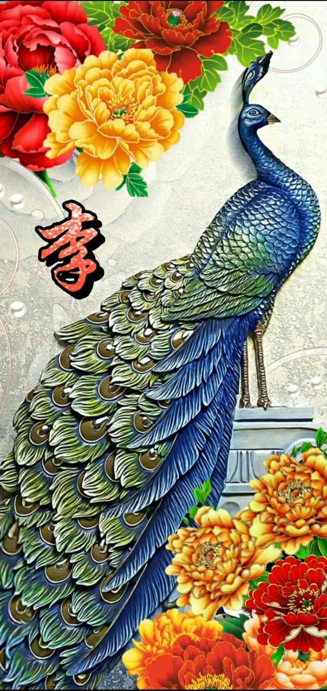 你的全屏壁纸该换了 50张孔雀美图 不亏是最美