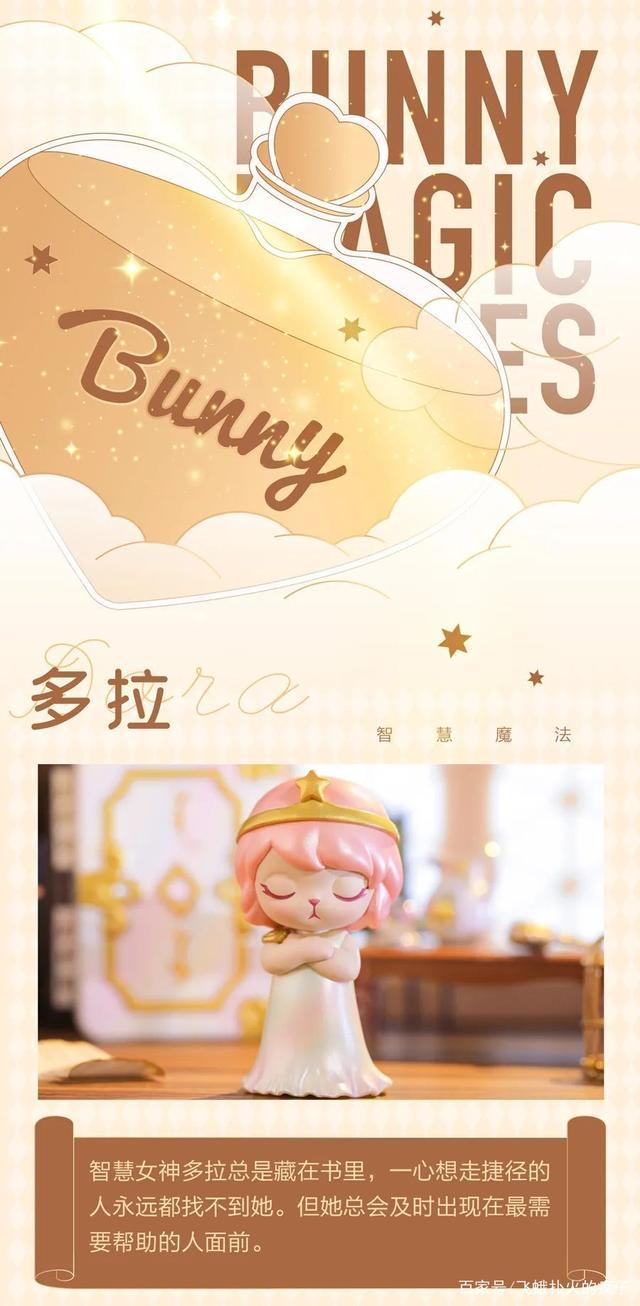 盲盒手感分享 Bunny魔法世界 含隐藏款