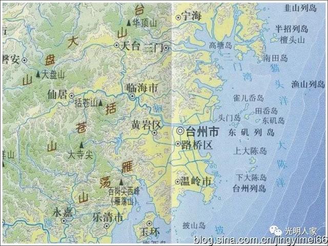 温黄平原:浙江省第三大平原